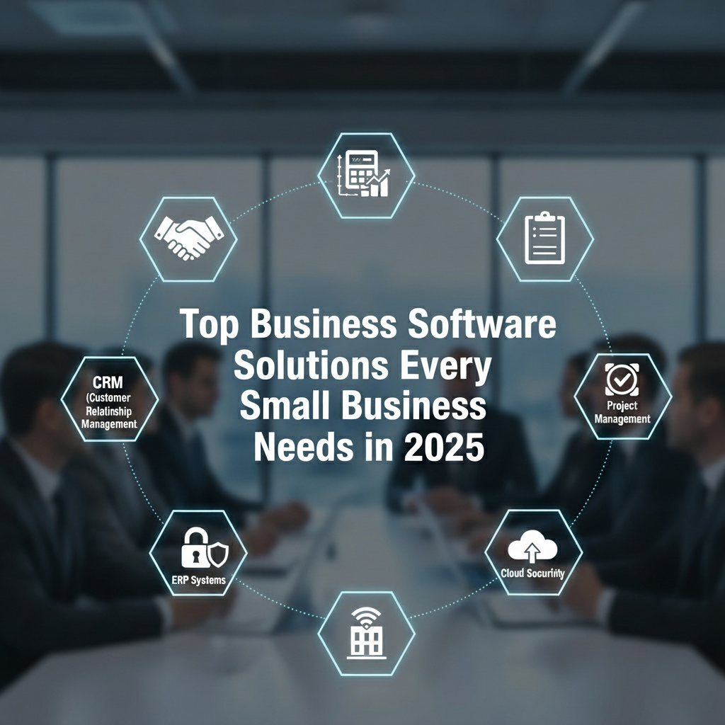 Top Business Software Solutions Every Small Business Needs in 2025